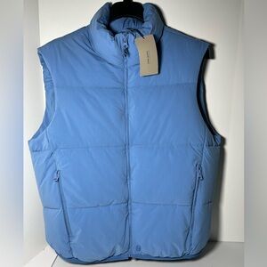 Zara Water-Repellent Channel Quilted Polyester Filled Vest
